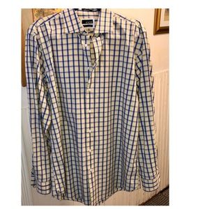 1901 Nordstrom’s Blue/Yellow Plaid Shirt